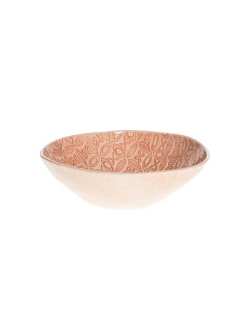 Wonki Ware Bowl Less Deep - Rossa Pattern