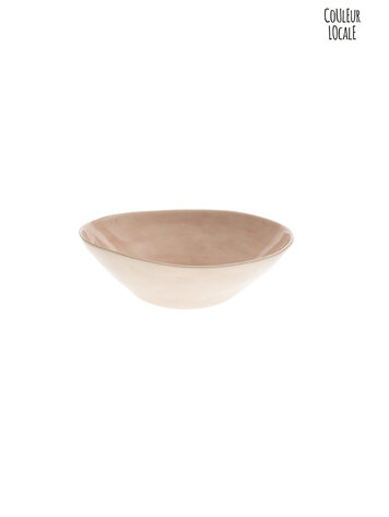Wonki Ware Bowl Less Deep - Pink Plain
