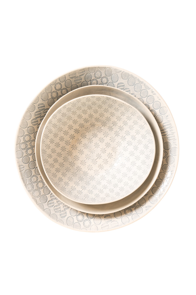 Wonki Ware Dinner Plate Duck Egg Pattern