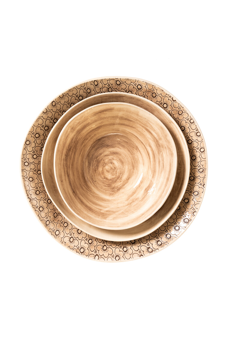 Wonki Ware Dinner Plate Albany Pattern