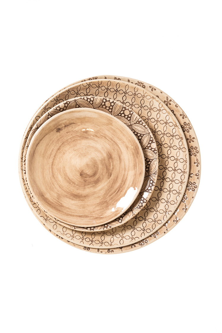 Wonki Ware Dinner Plate Albany Plain