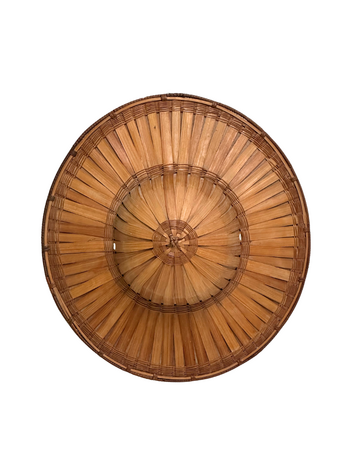 Couleur Locale Vintage Bamboo Farmer Hat #3