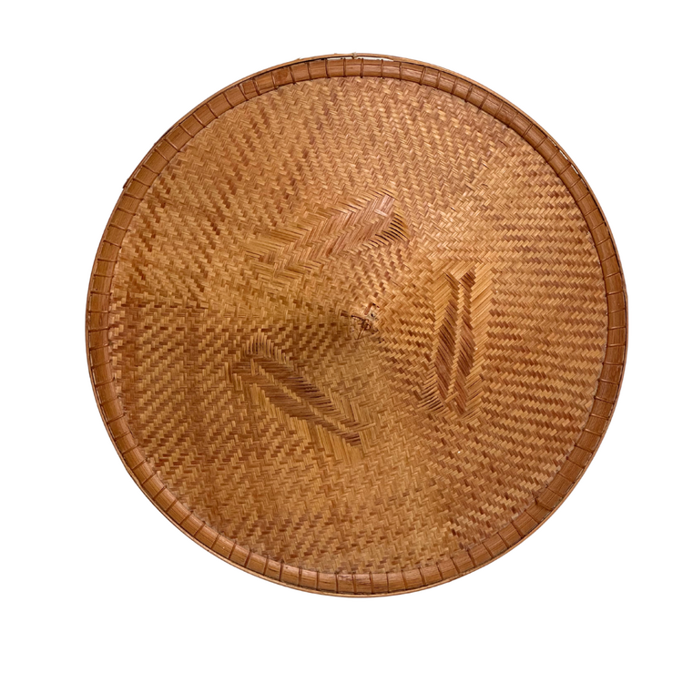 Couleur Locale Vintage Bamboo Farmer Hat #4