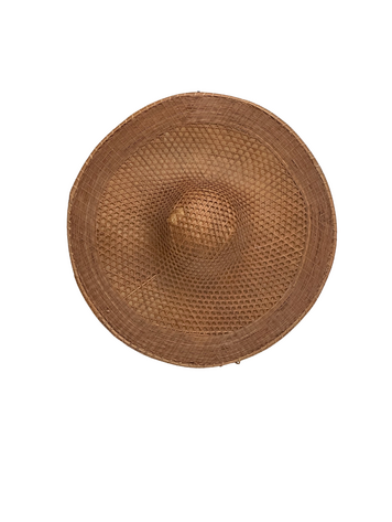 Couleur Locale Vintage Bamboe Hoed #6