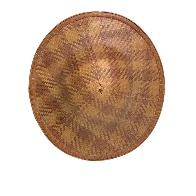 Couleur Locale Vintage Bamboo Farmer Hat #10