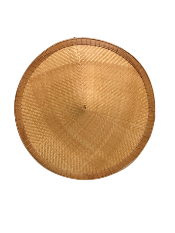 Couleur Locale Vintage Bamboe Hoed #18
