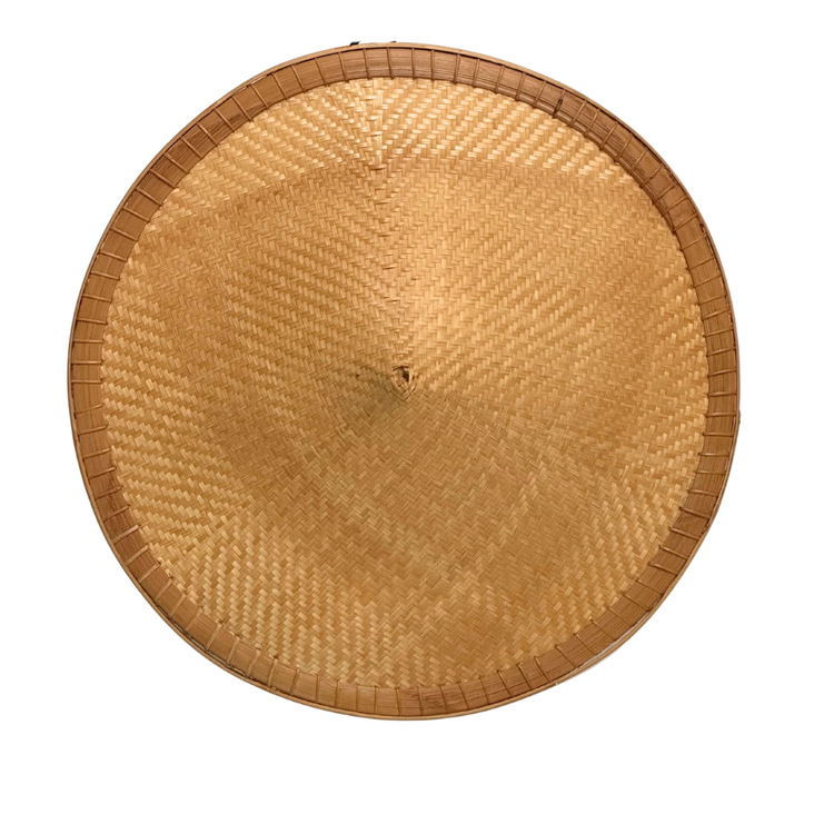 Couleur Locale Vintage Bamboo Farmer Hat #18