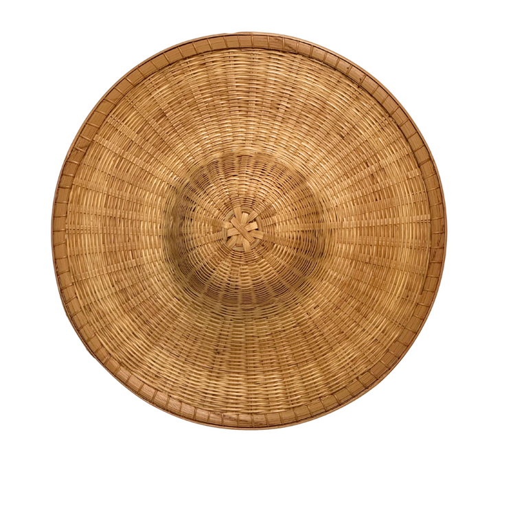 Couleur Locale Vintage Bamboe Hoed #23