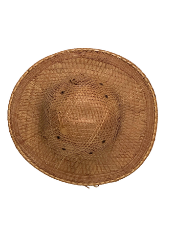 Couleur Locale Vintage Bamboo Farmer Hat #27