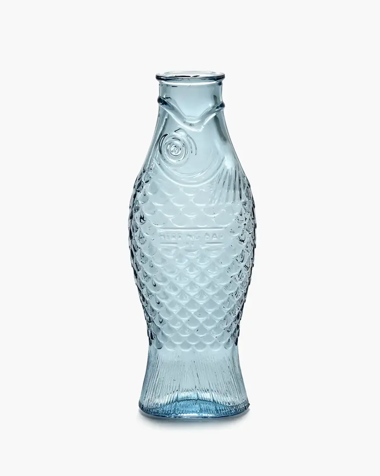 Serax Karaf Lichtblauw Fish & Fish - Paola Navone