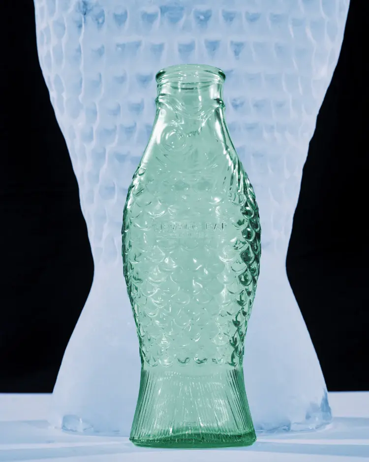 Serax Carafe Green Fish & Fish  By Paola Navone