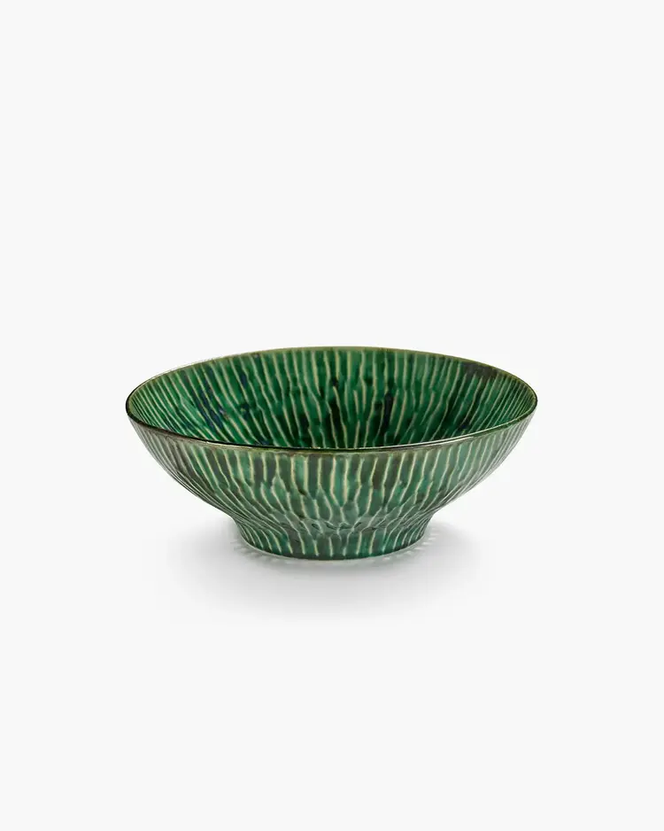 Serax Green Verde Lanza Salad Bowl