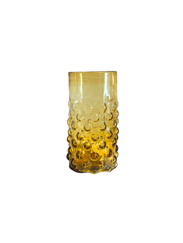 Mondgeblazen Glas - Geel