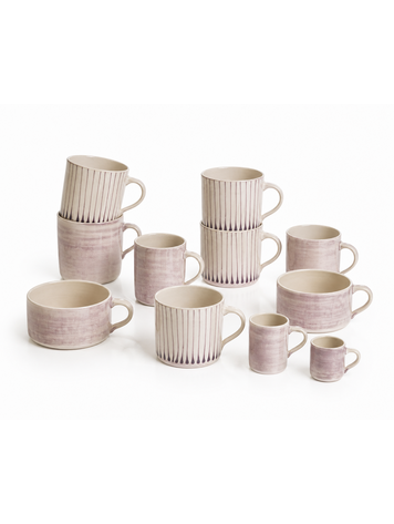 Wonki Ware Mug - Aubergine