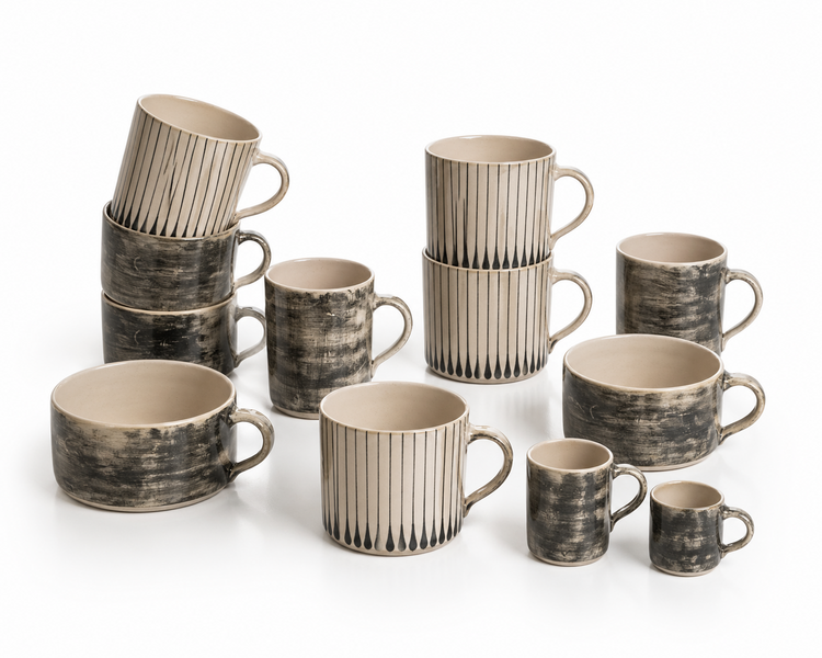 Wonki Ware Mug - Black