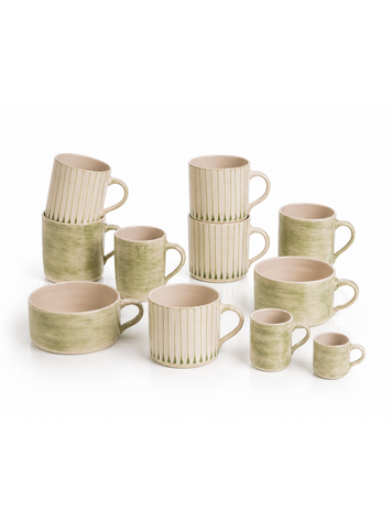 Wonki Ware Mug - Irish Green
