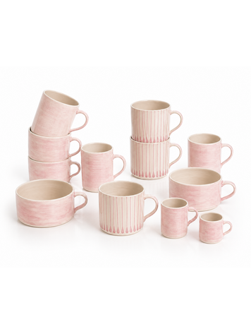 Wonki Ware Mug - Pink