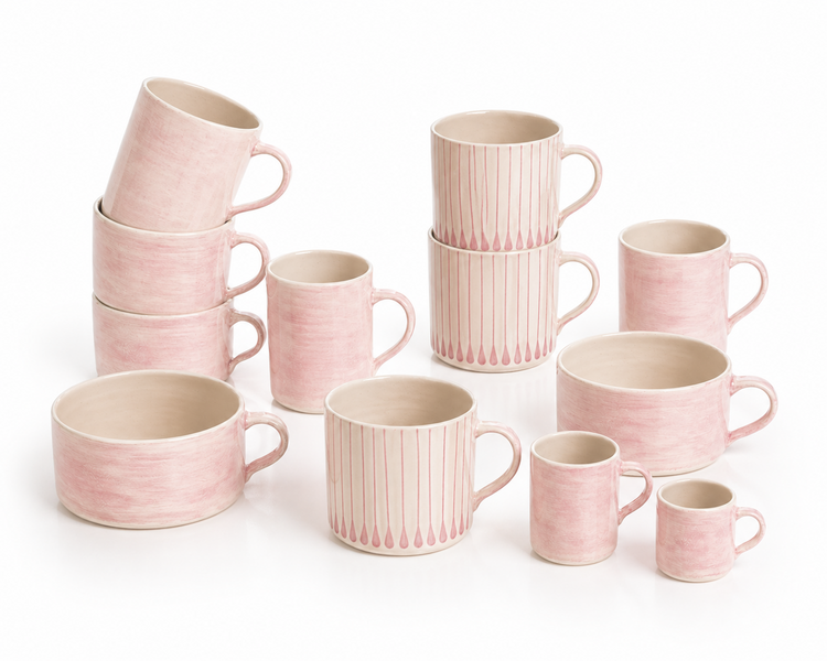 Wonki Ware Mug - Pink