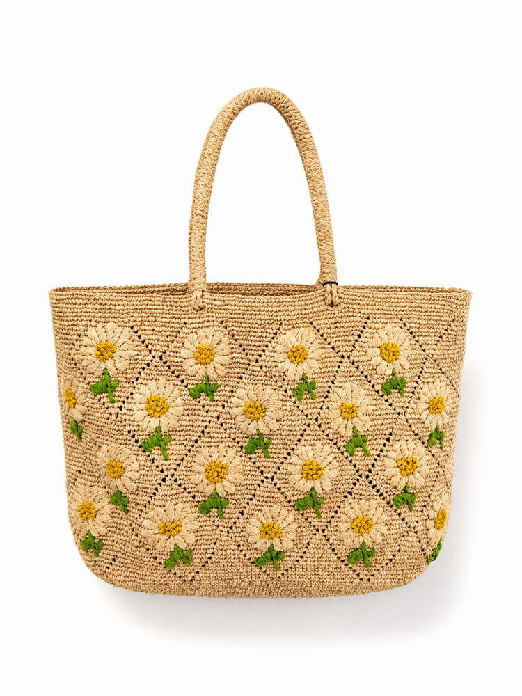 Lolo Deco Raffia Shopper Madagascar - Margriet
