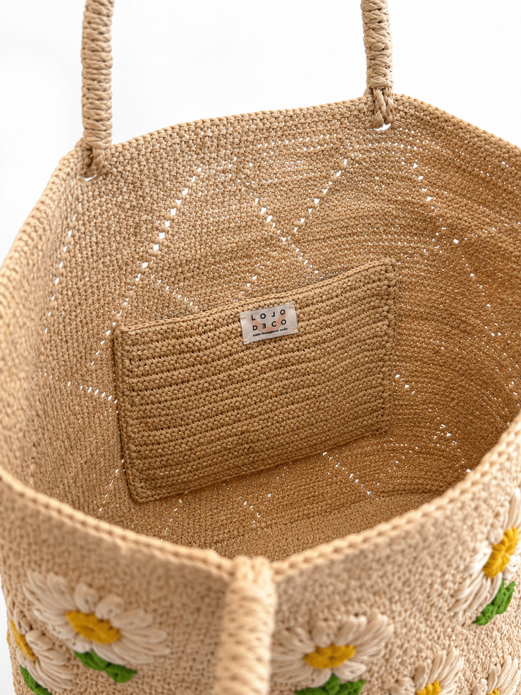 Lolo Deco Raffia Shopper Madagascar - Margriet