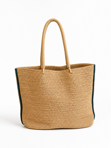 Lolo Deco Raffia Shopper Madagascar - Maryline