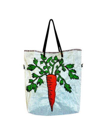 Enshallah Handgemaakte Gerecycleerde Handtas - Carrot