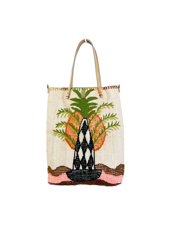 Enshallah Handmade Recycled Food Bag - Palm Tree