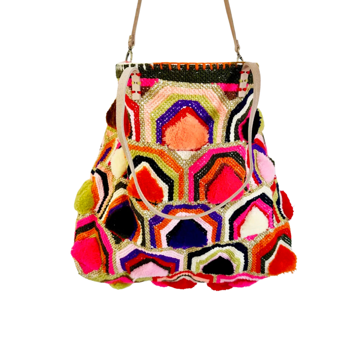 Enshallah Handmade Recycled Food Bag - 39P02