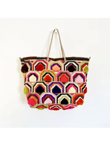 Enshallah Handmade Recycled Food Bag - 39P02