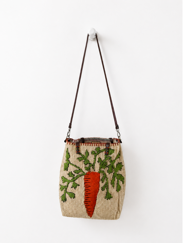 Enshallah Handgemaakte Gerecycleerde Handtas - Carrot