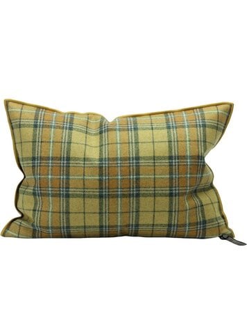 Maison de Vacances Kussen Vice Versa - Drap De Laine Highlander - Mellow Yellow