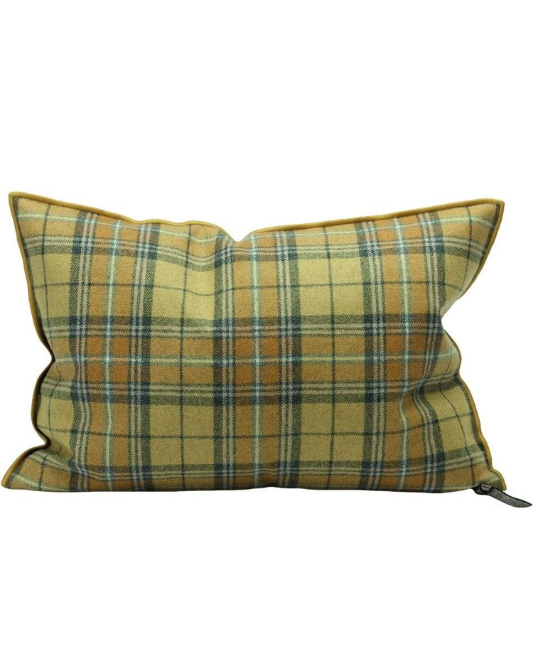 Maison de Vacances Kussen Vice Versa - Drap De Laine Highlander - Mellow Yellow