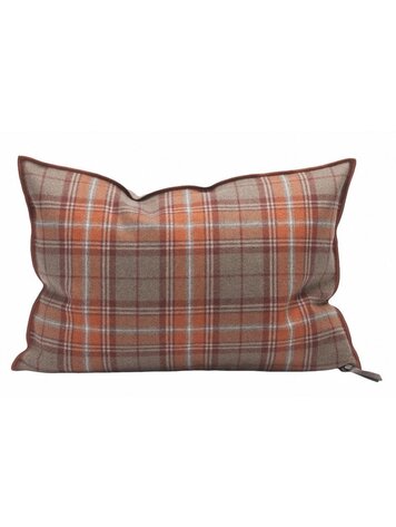 Maison de Vacances Cushion Vice Versa - Drap De Laine Highlander - Brick Lane