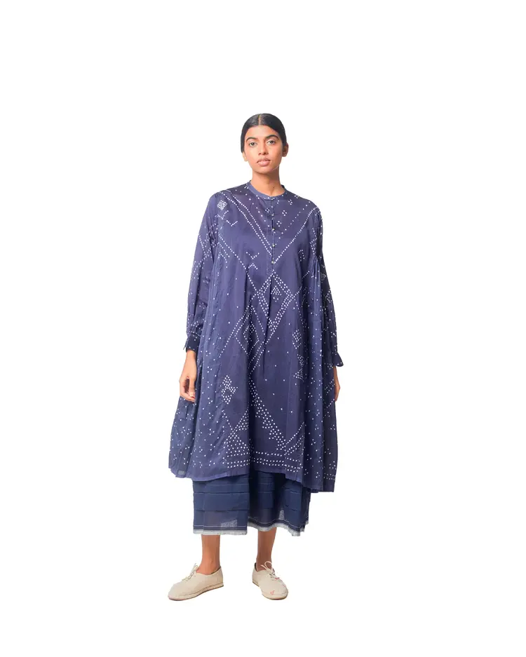 Injiri Imburana Bandhani Dress - Rasa 68