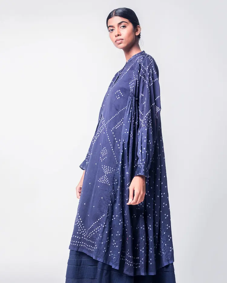 Injiri Imburana Bandhani Dress - Rasa 68