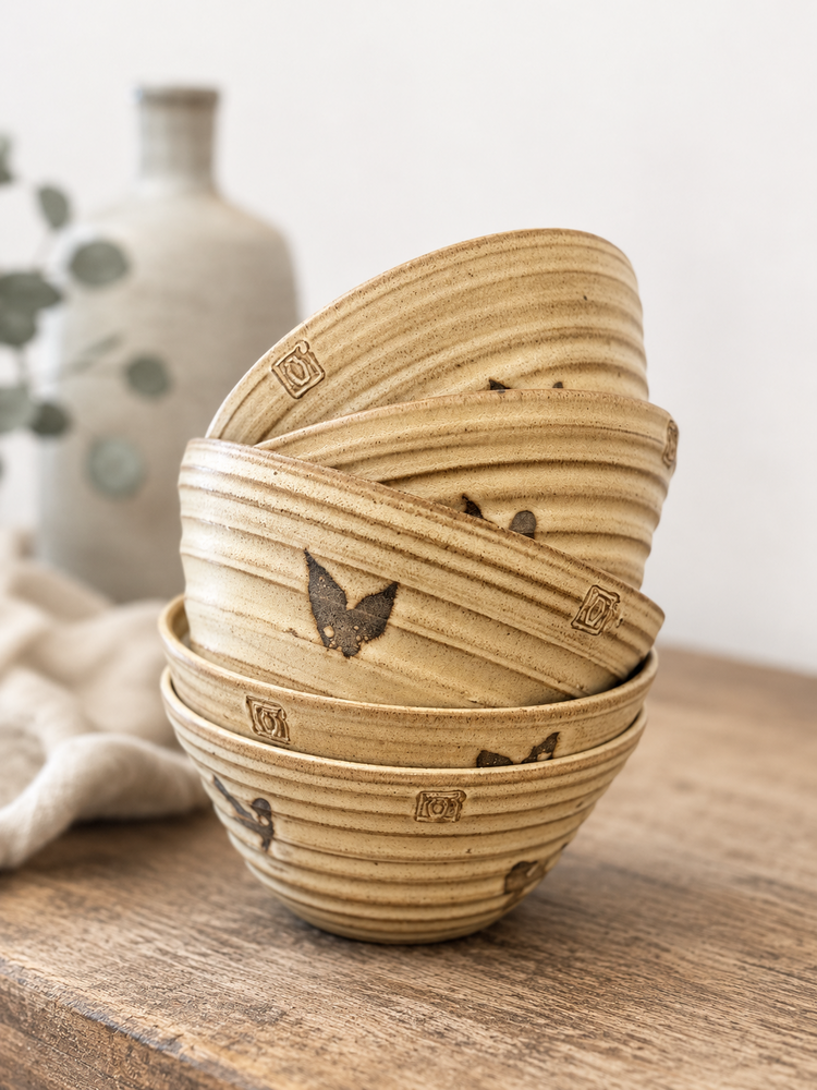 Atelier Gilbert Handgemaakte Kleine Kom Pattern
