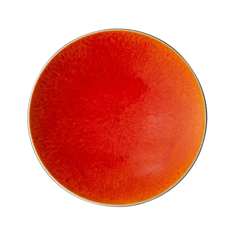 Jars Céramistes Plate L Tourron - Orange