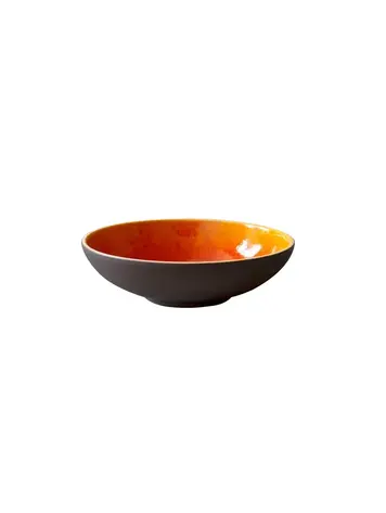 Jars Céramistes Soup Plate Tourron - Orange
