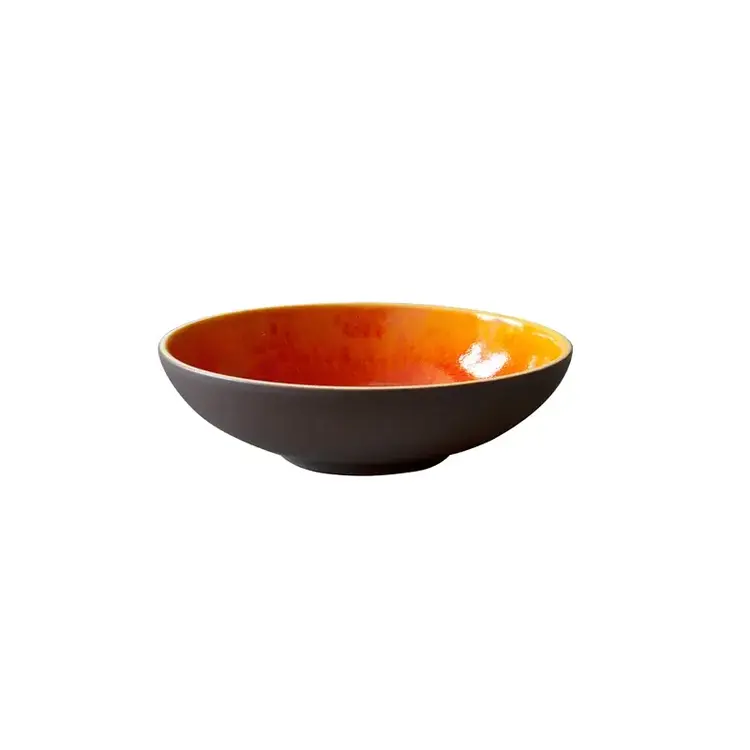 Jars Céramistes Soup Plate Tourron - Orange