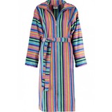 badjas dames streep katoen met rits