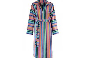 badjas dames streep met rits