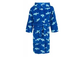 badjas kind Haai met capuchon