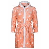 badjas kind Sterren fleece met capuchon