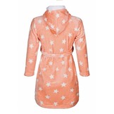 badjas kind Sterren fleece met capuchon
