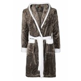 badjas kind Grijs met capuchon