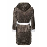 badjas kind Grijs met capuchon