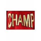 herenbadjas Champ rood katoen met capuchon