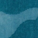 badjas unisex petrol Legerprint katoen met capuchon