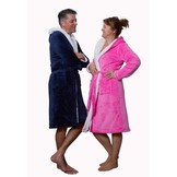 Capcuhon badjas sherpa - roze