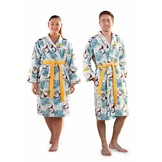 badjas tropen met kokosnoten - unisex